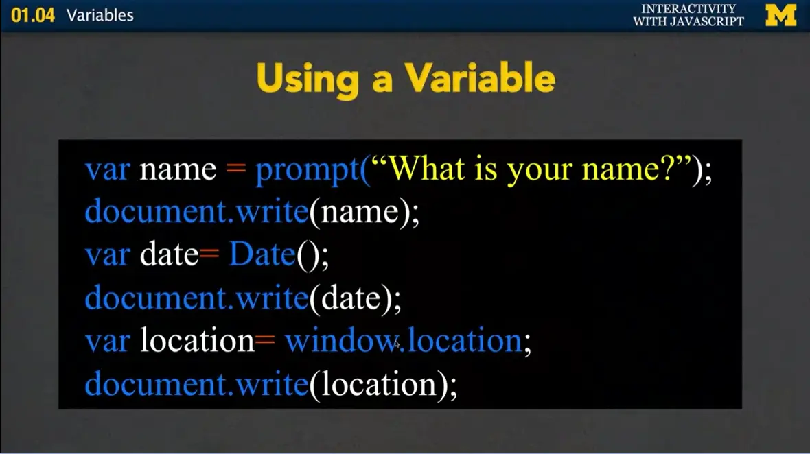 Example, prompt, Date and window.location.