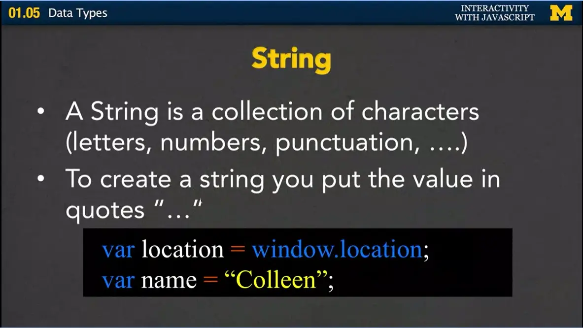 Example, String.